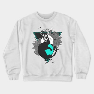 Moon Cat Crewneck Sweatshirt